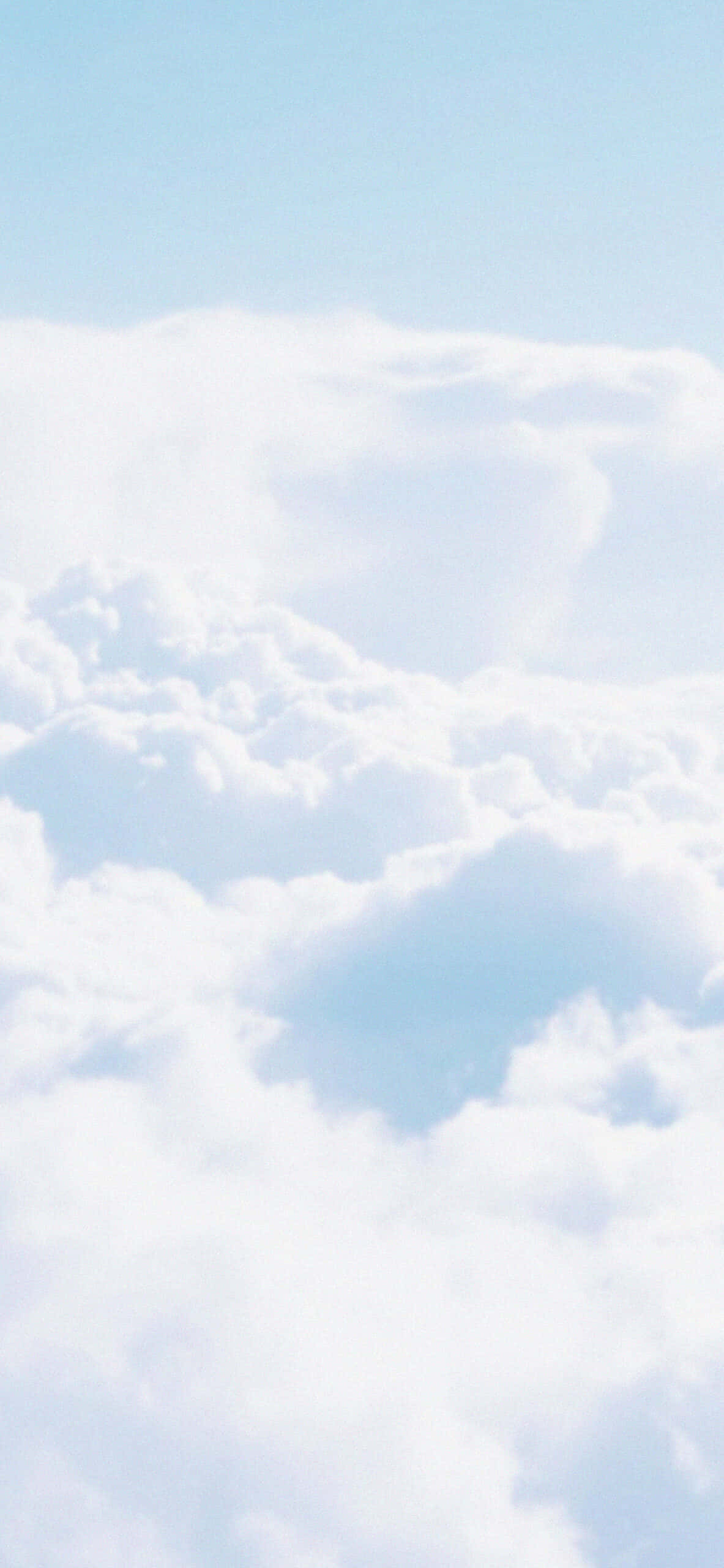 Soothing Baby Blue Background Wallpaper