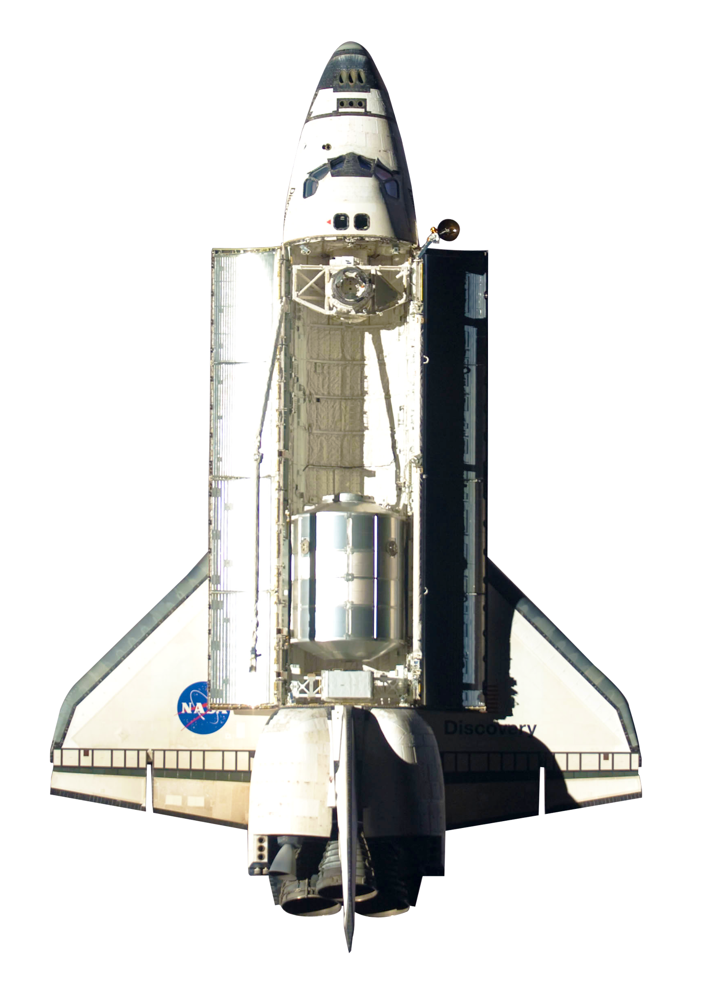 Space Shuttle Discovery na Nakabukod Wallpaper