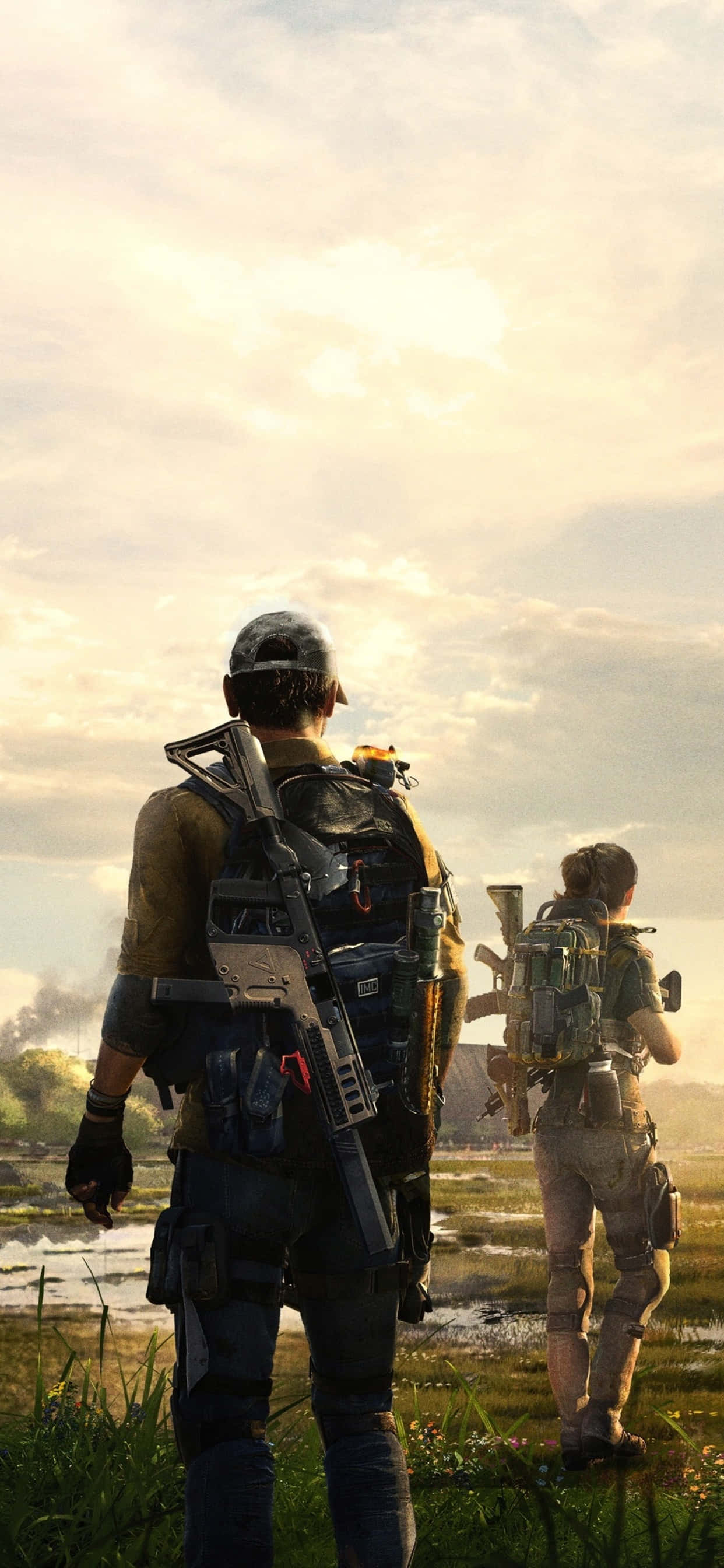 Special Edition The Division iPhone Xs Max Wallpaper