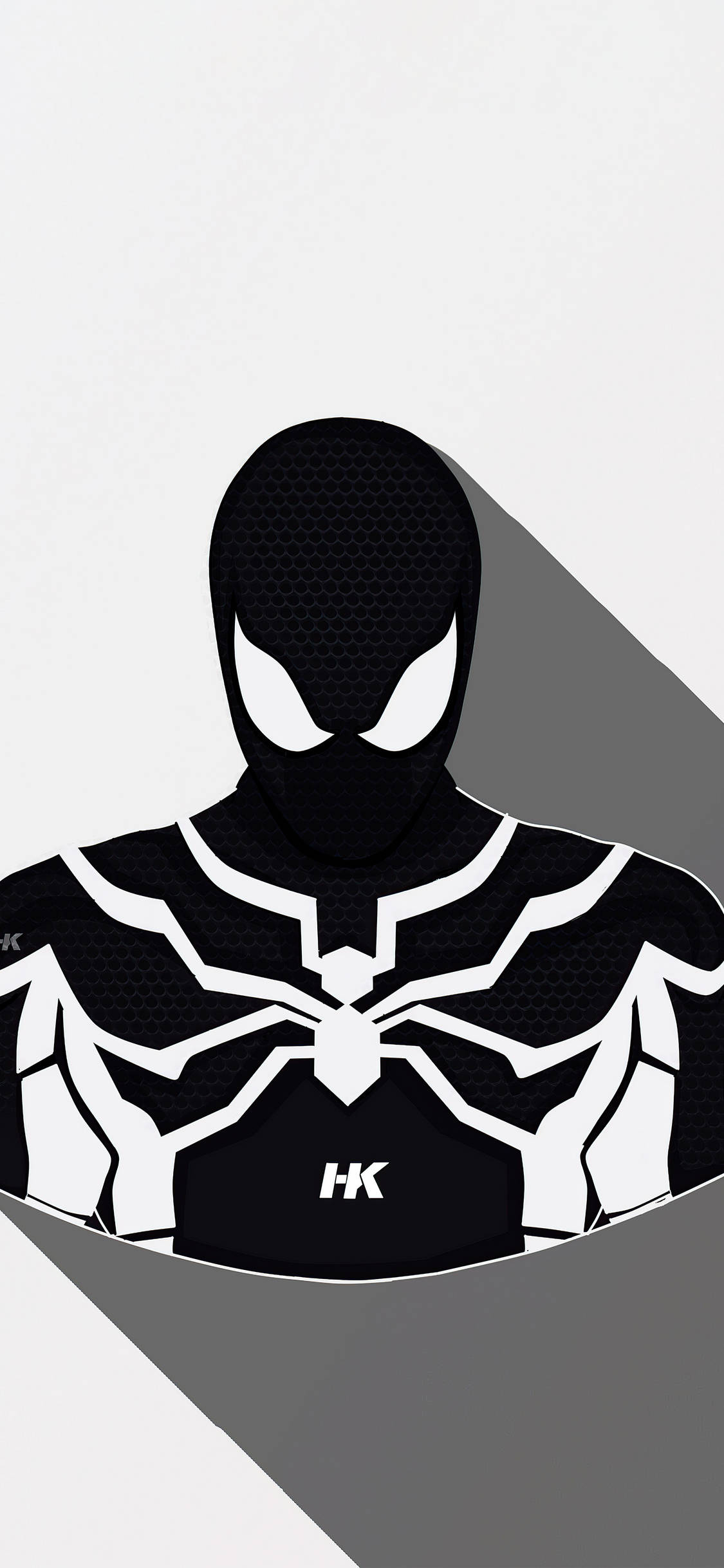 "Spectacularly Colorful: Ang Puting Spiderman" Wallpaper