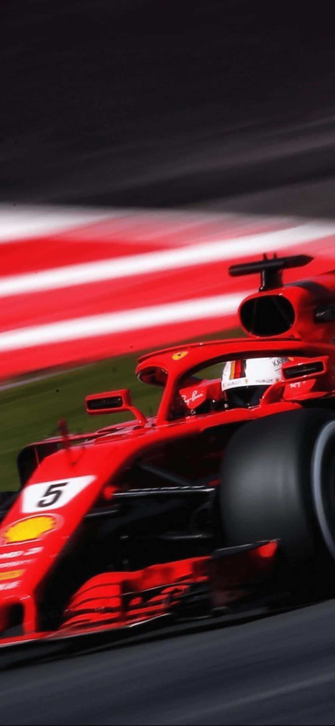 Speed Car iPhone Xs F1 2018 Background Wallpaper
