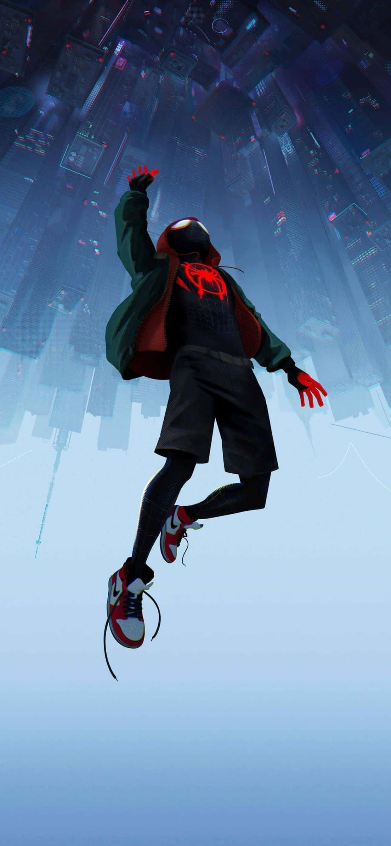 spider man into the spider verse HD wallpaper