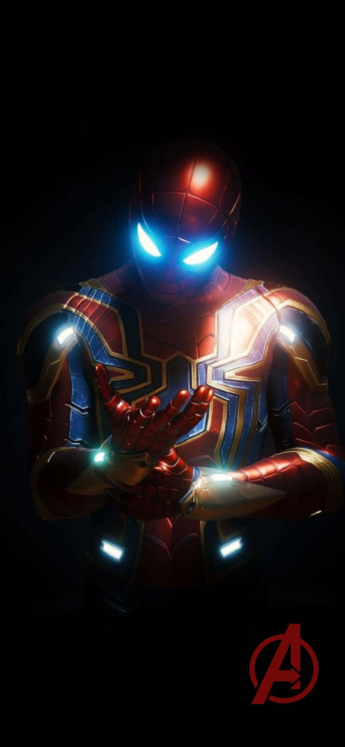 Spider-man Para sa iPhone XS Avengers Background Wallpaper