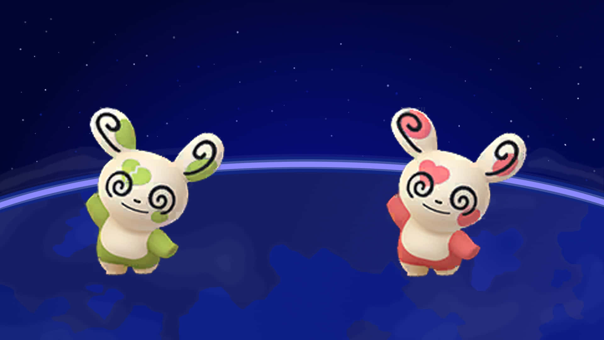 Spinda Makintab at Regular Wallpaper