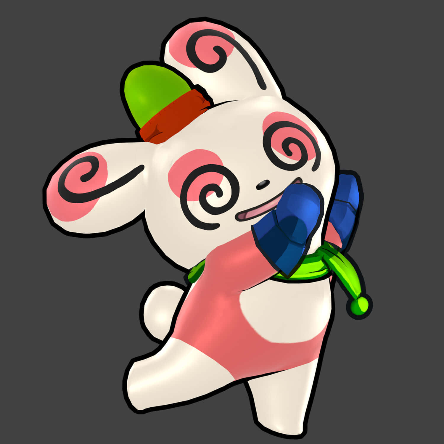 Spinda na Nakasuot ng Winter Gear Wallpaper