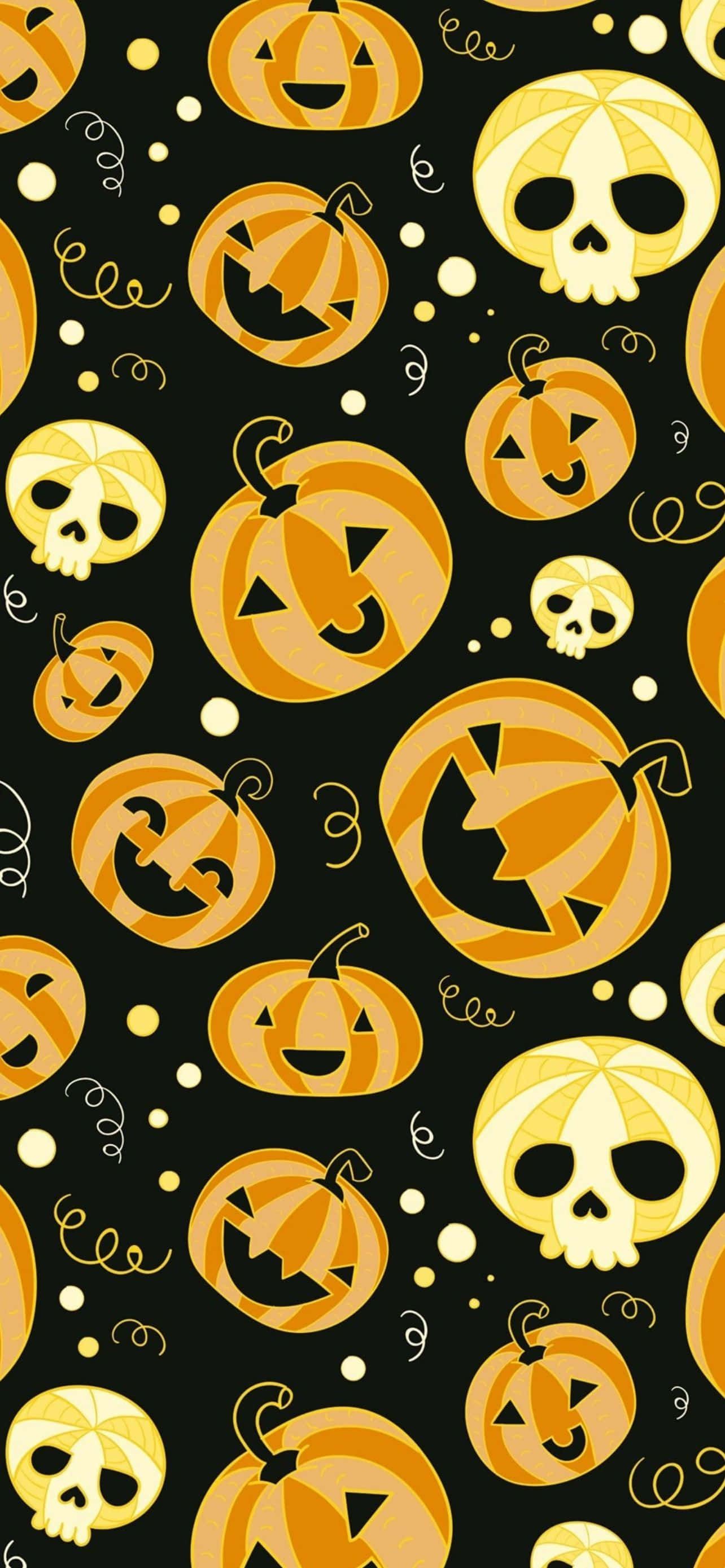 “Spooky Halloween Vibes Para sa Iyong iPhone” Wallpaper