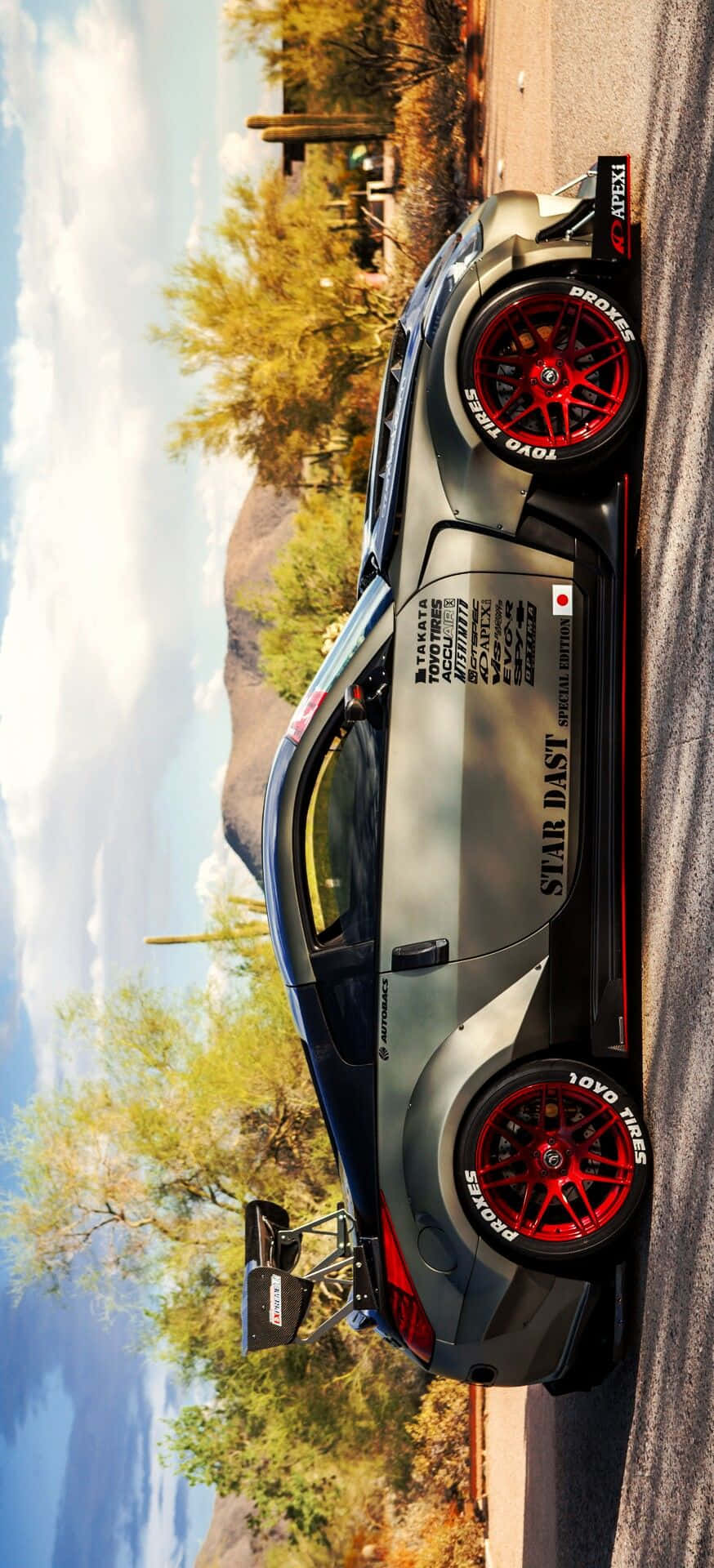 Sporty at Makapangyarihang Nissan R35 GTR Wallpaper