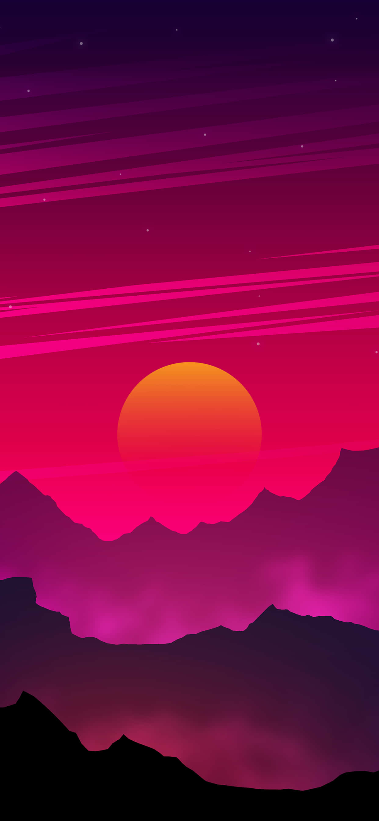 Tumayo sa Karamihan gamit ang Isang Graphic iPhone Wallpaper