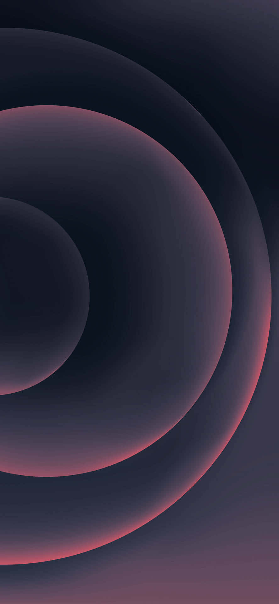 Standard iPhone 12 Abstract Circles Wallpaper