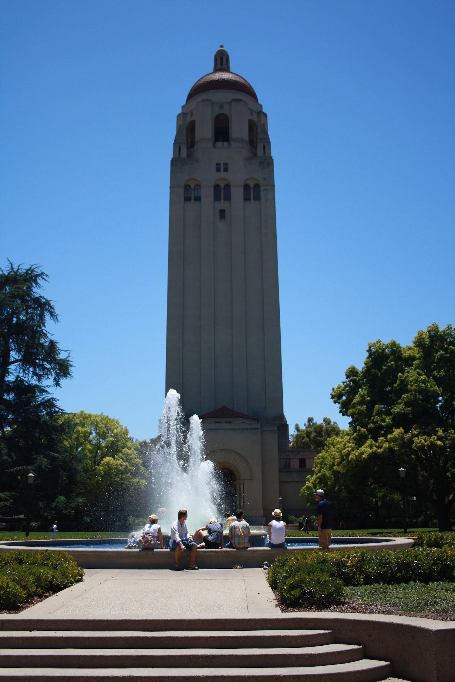 Stanford University Fountain Para sa Telepono Wallpaper