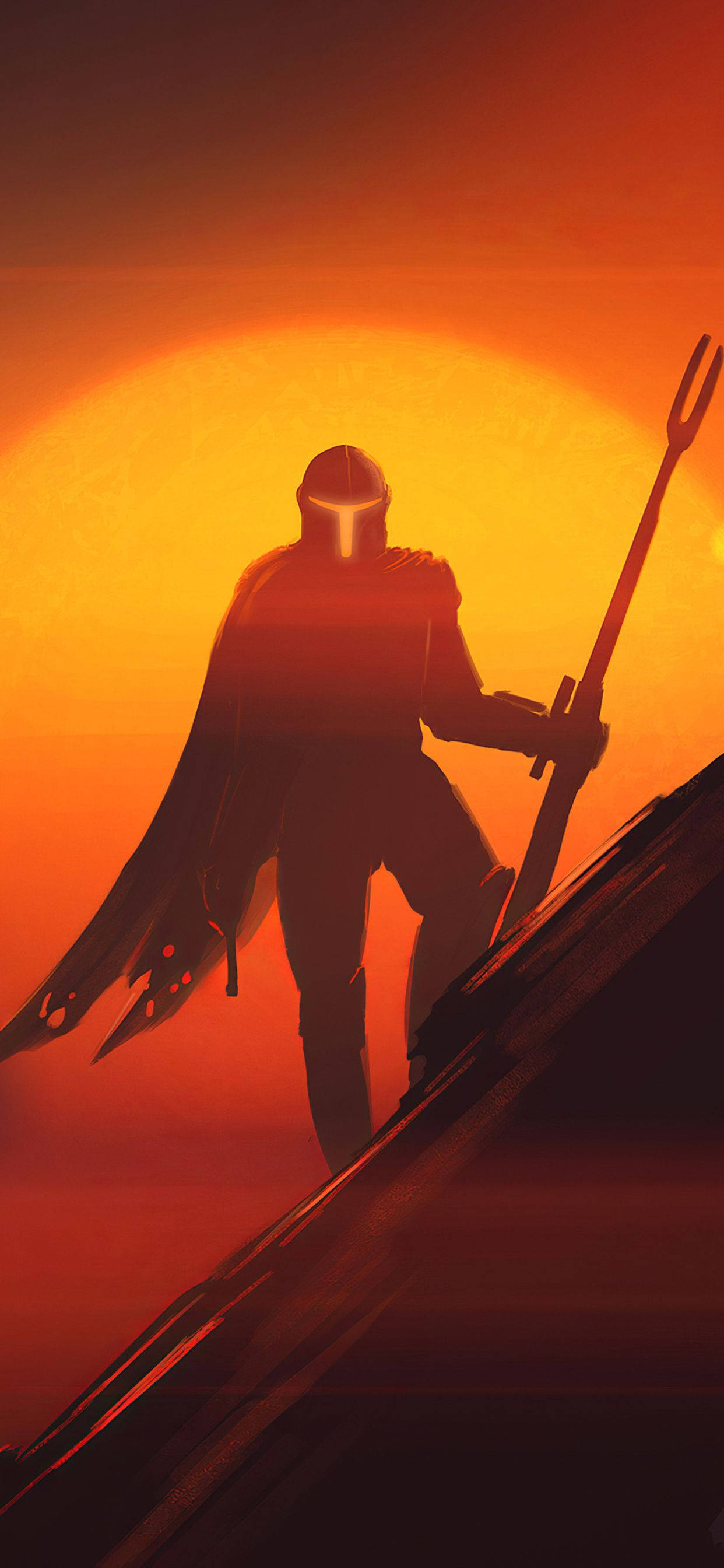 Star Wars 4K iPhone Mandalorian Wallpaper