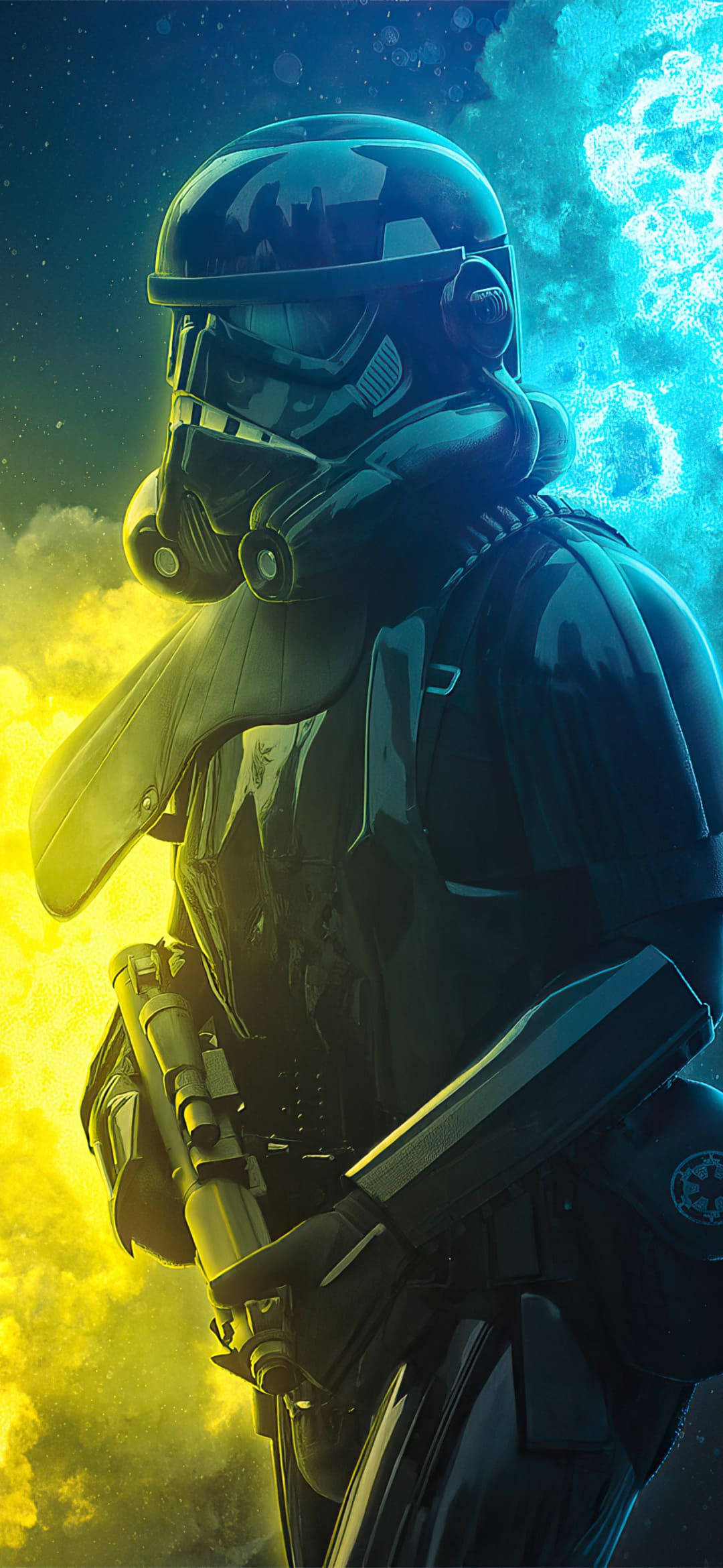 Star Wars iPhone 6 Plus Gradient Wallpaper
