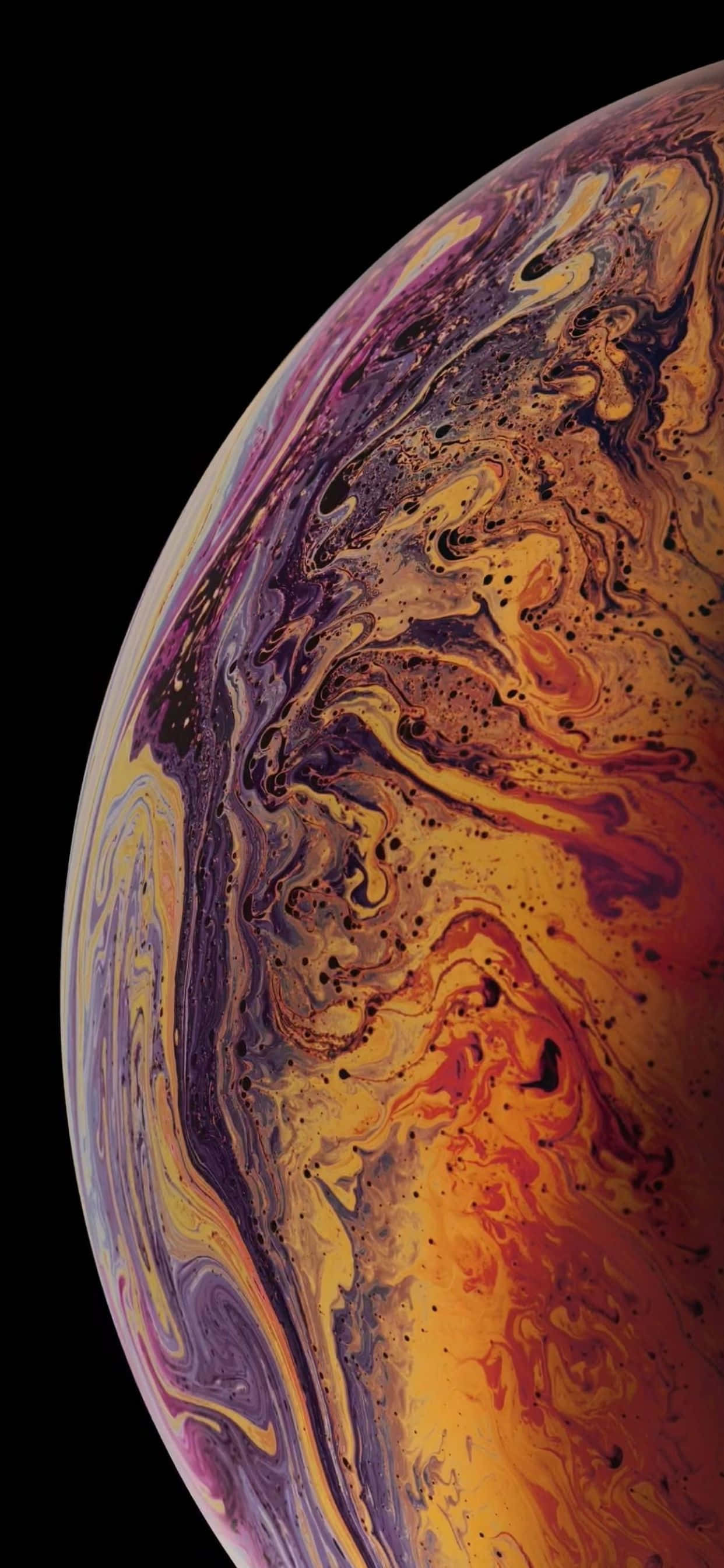 Stellar Universe sa iPhone XS Max Screen Wallpaper