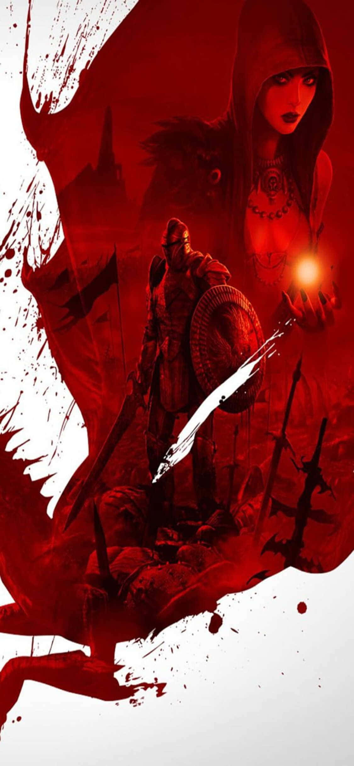 Tumapak Sa Isang Fantasy World Gamit ang iPhone XS At Dragon Age Inquisition Wallpaper