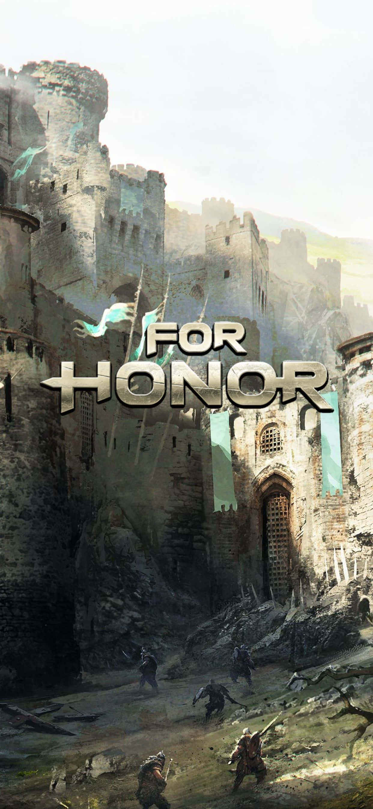 Step up your game with the iPhone Xs Max and keep the spirit of Honor alive Wallpaper