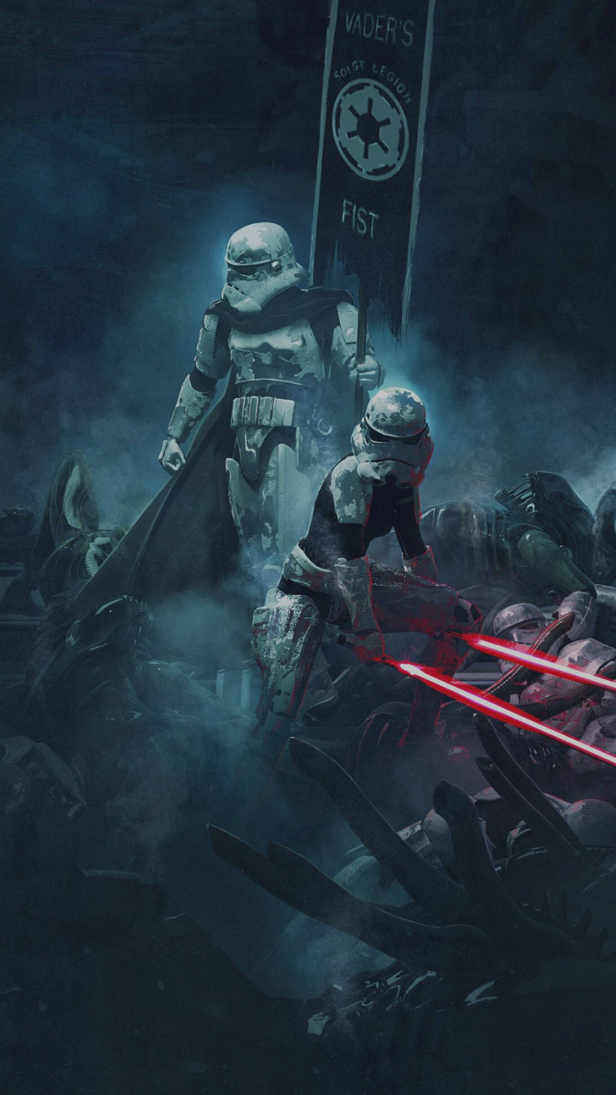 Stormtrooper mula sa Star Wars Universe Wallpaper