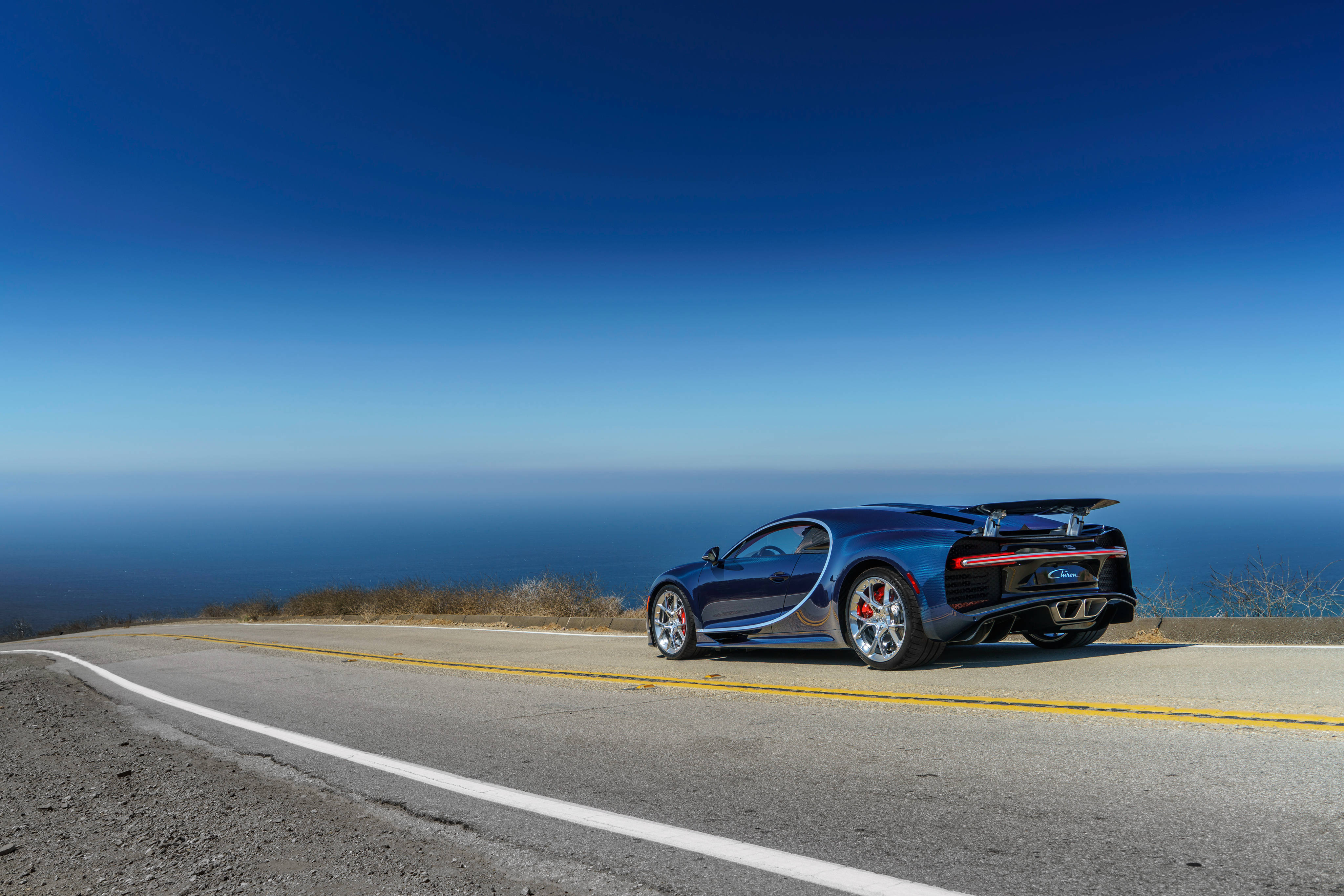 Stream Lined na Bugatti Chiron Wallpaper