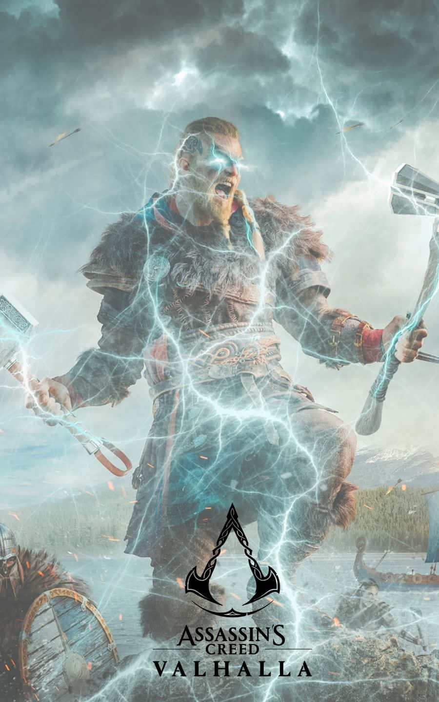 Stunning 1440p Assassin's Creed Valhalla Background Wallpaper