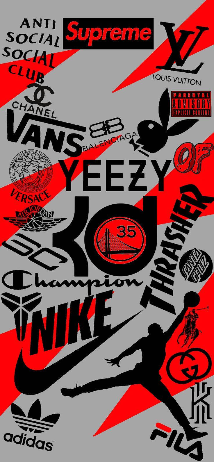 Estilo at Sporty sa Nike Graffiti Wallpaper