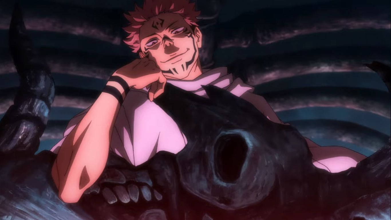 Sukuna, ang Sinumpang Hari ng Jujutsu Kaisen Wallpaper