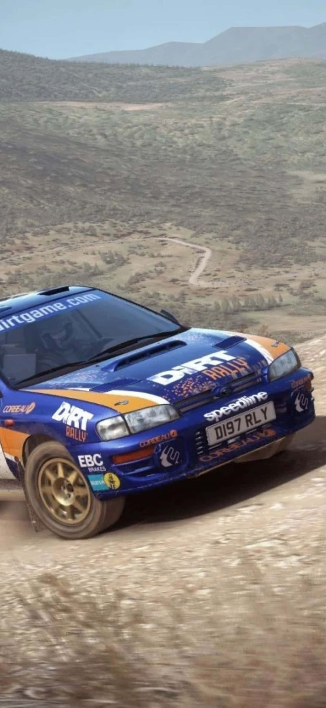 Sumakay sa manibela at harapin ang hamon ng Dirt Rally gamit ang iyong iPhone Xs Wallpaper