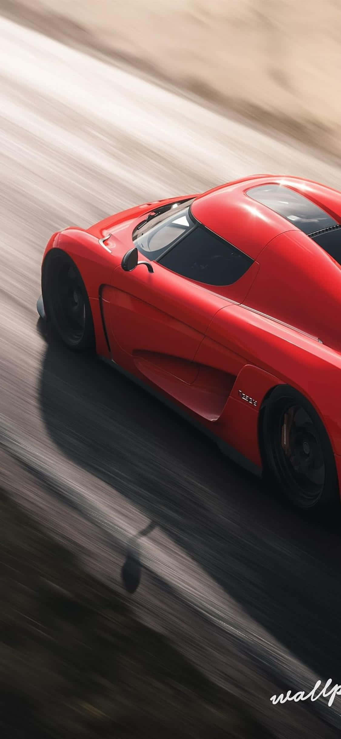 Sumakay sa manibela ng kapana-panabik na iPhone Xs Forza Horizon 4 Wallpaper