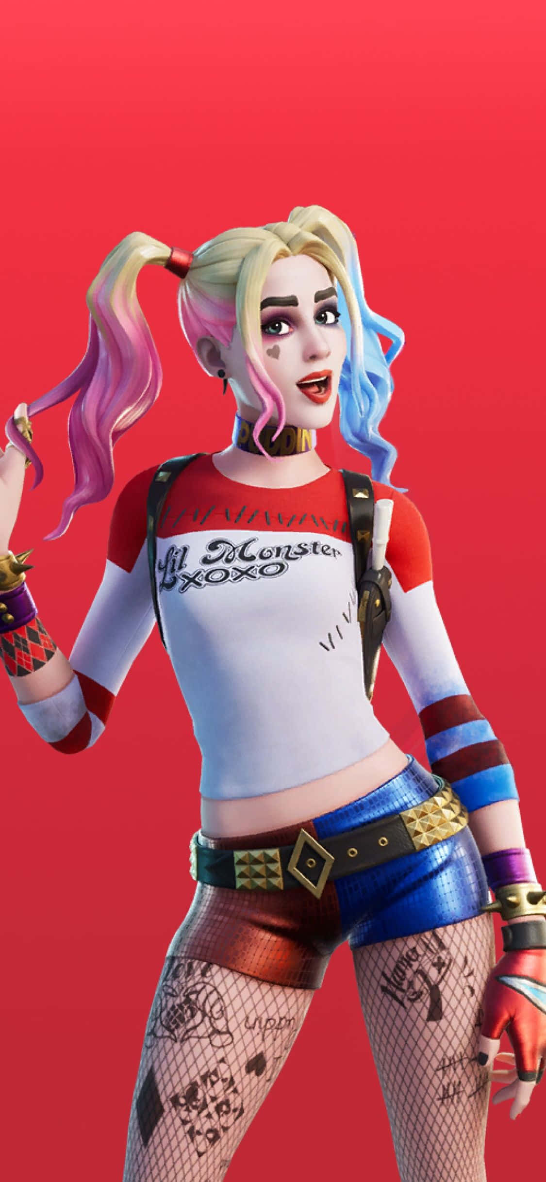 Sumali sa kasayahan at eksitasyon sa Cute Fortnite Wallpaper