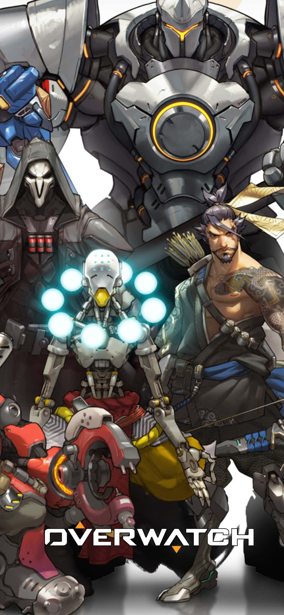 Sumali sa Laban gamit ang iPhone X Overwatch Wallpaper