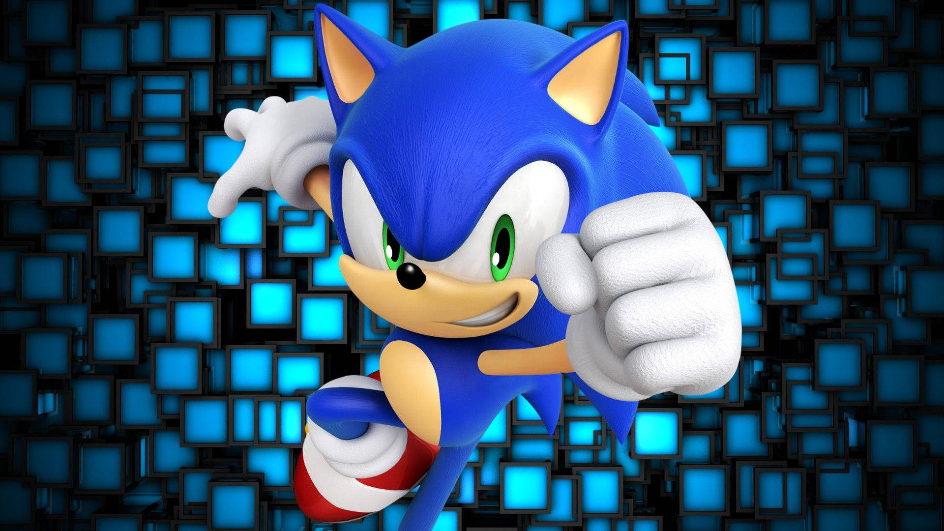 Sumali sa pakikipagsapalaran kasama si Sonic The Hedgehog. Wallpaper