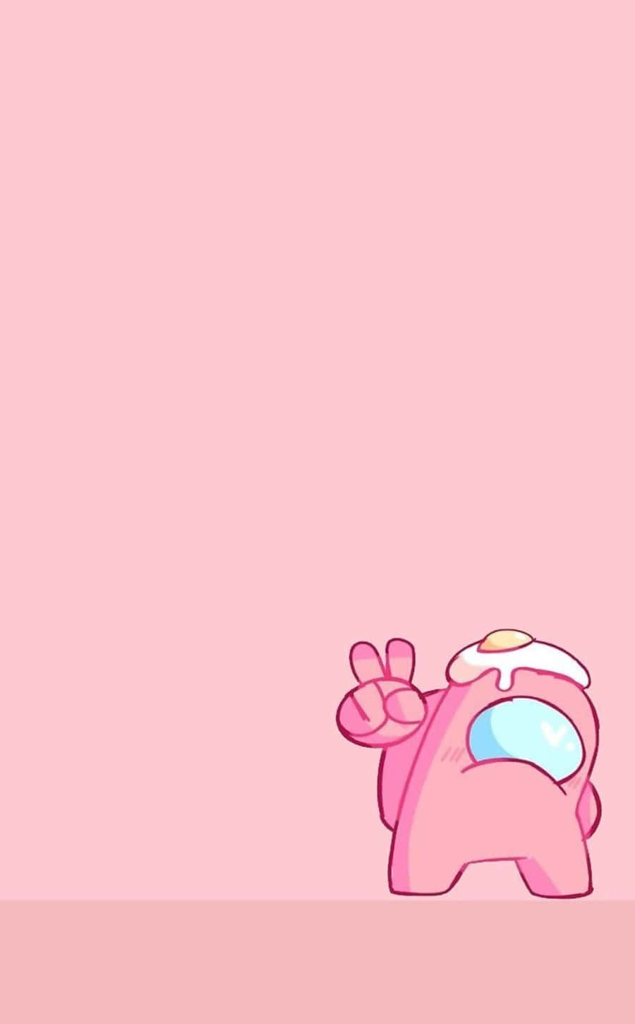 Sumali sa Saya-saya kasama ang Among US Pink Crew Wallpaper