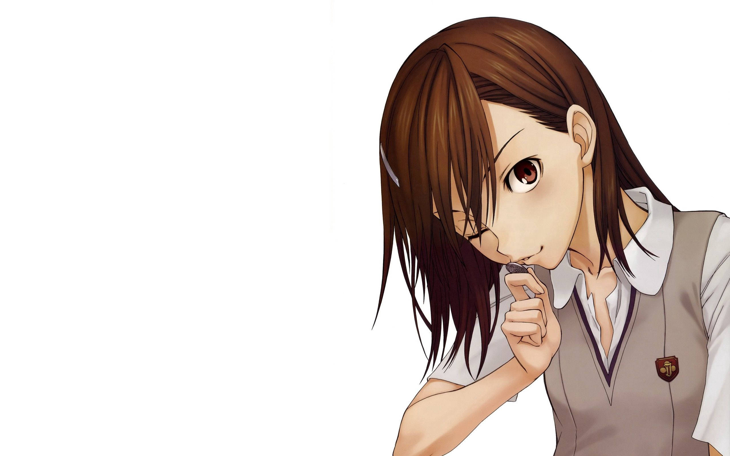 Sumama sa Paglalakbay kasama si Mikoto Misaka Wallpaper