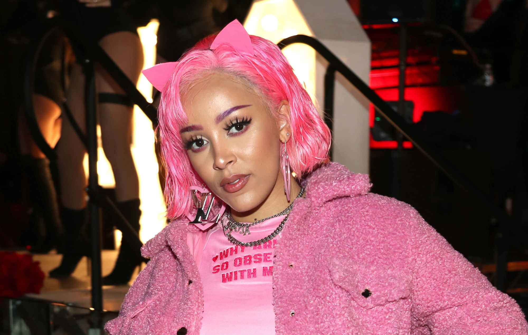 Sumayaw si Doja Cat sa red carpet Wallpaper