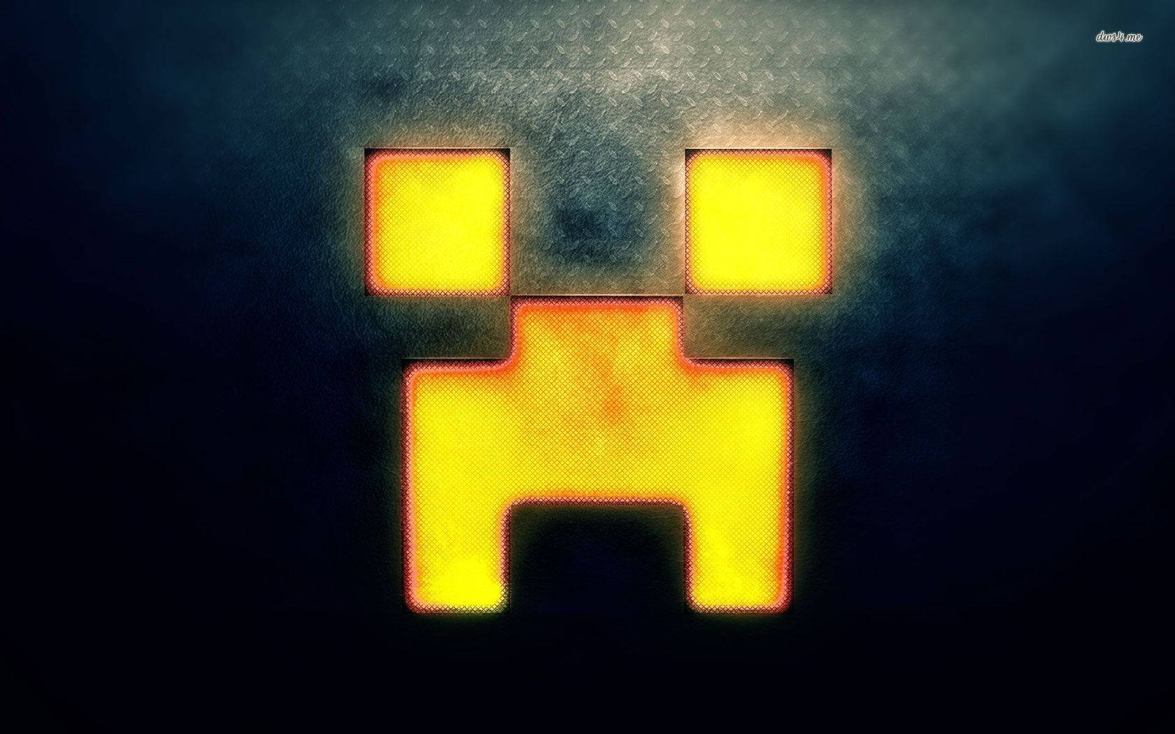 Sumikat kasama ang Minecraft Creeper Face na ito Wallpaper