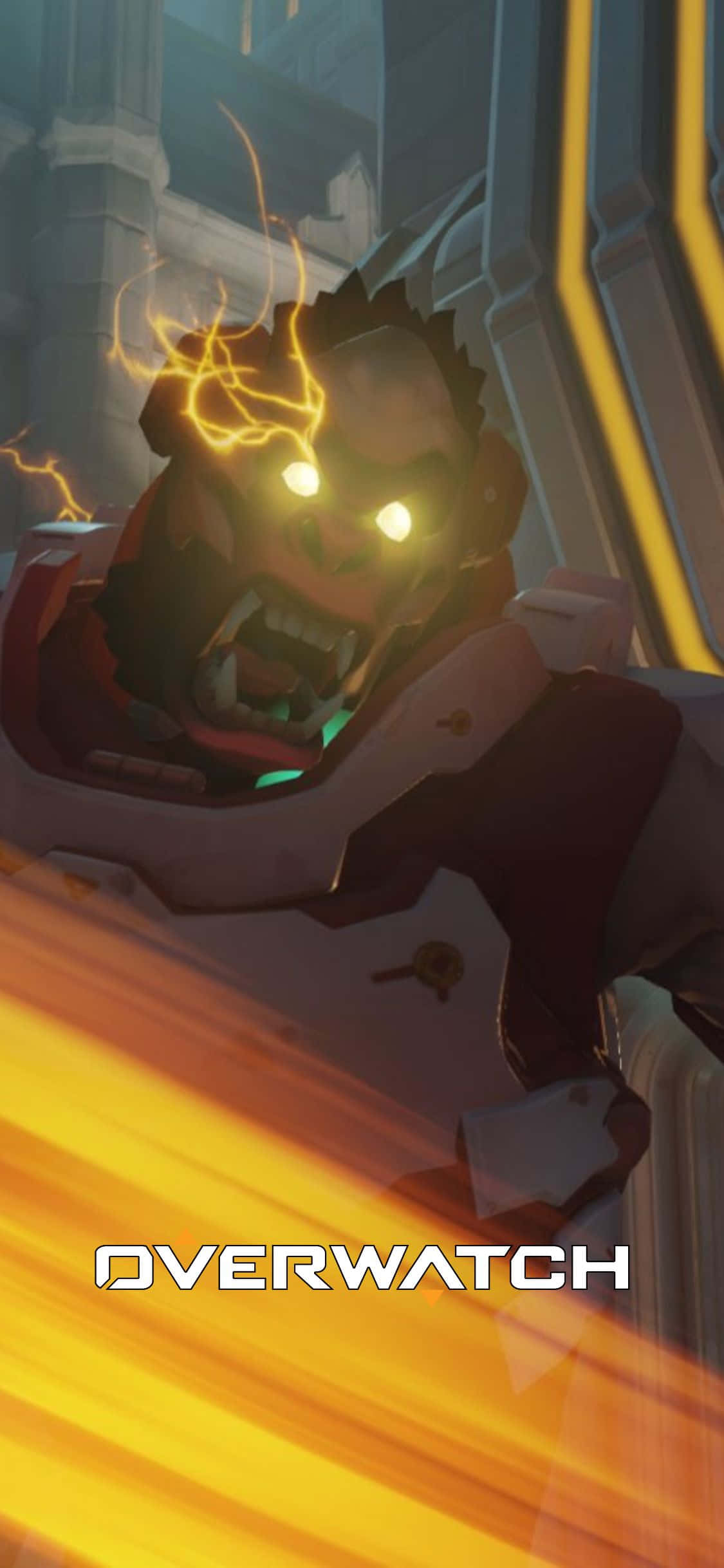 Sumisid sa aksyon ng Overwatch sa iyong iPhone X Wallpaper