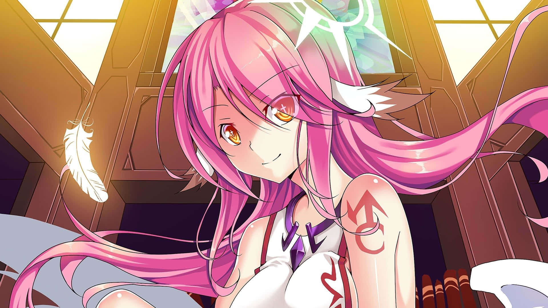 Sumisid sa Mundo ng Laro kasama ang No Game No Life Wallpaper
