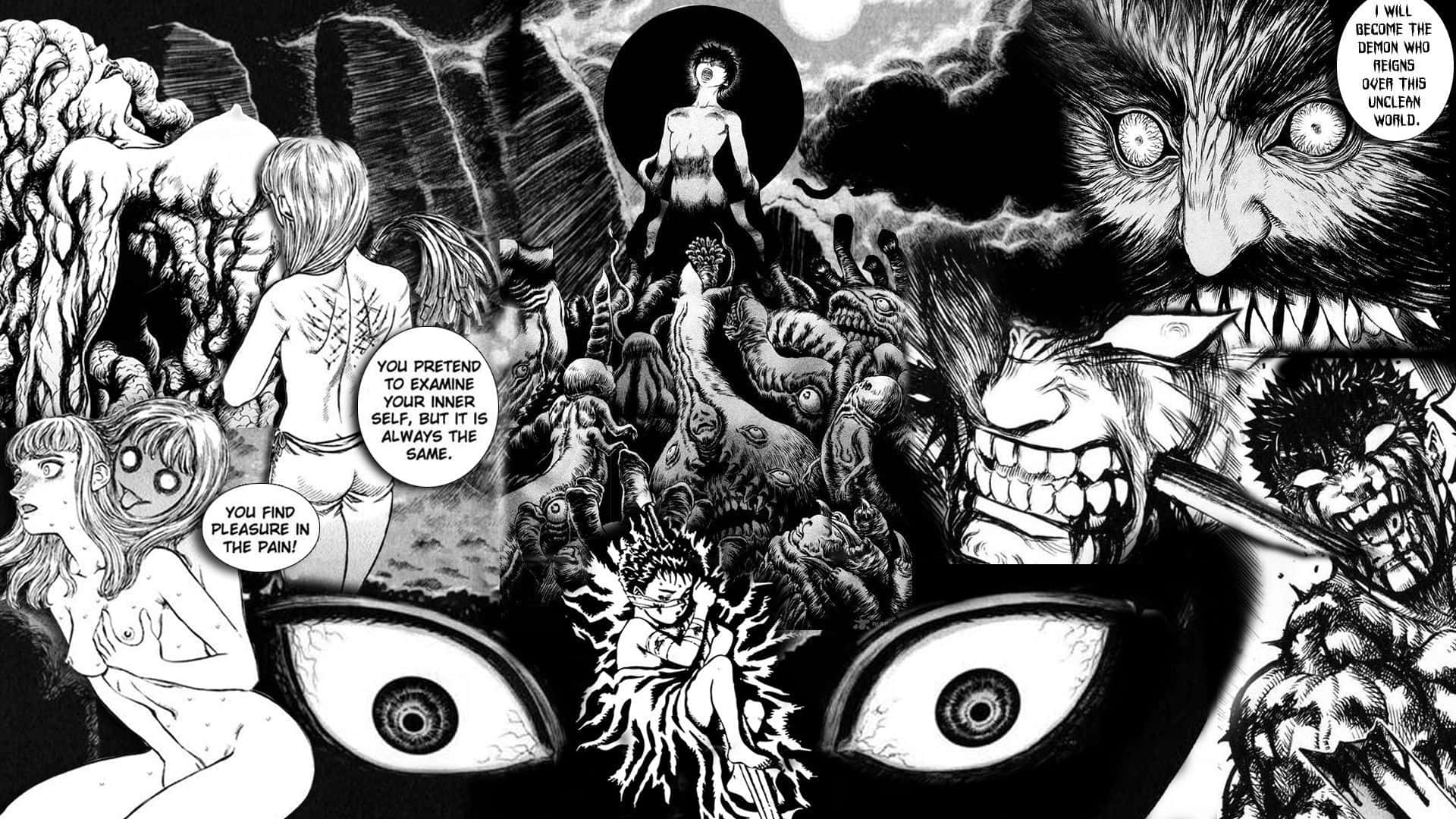 Sumisid sa mundo ng Manga gamit ang makulay at masiglang Manga Panel! Wallpaper