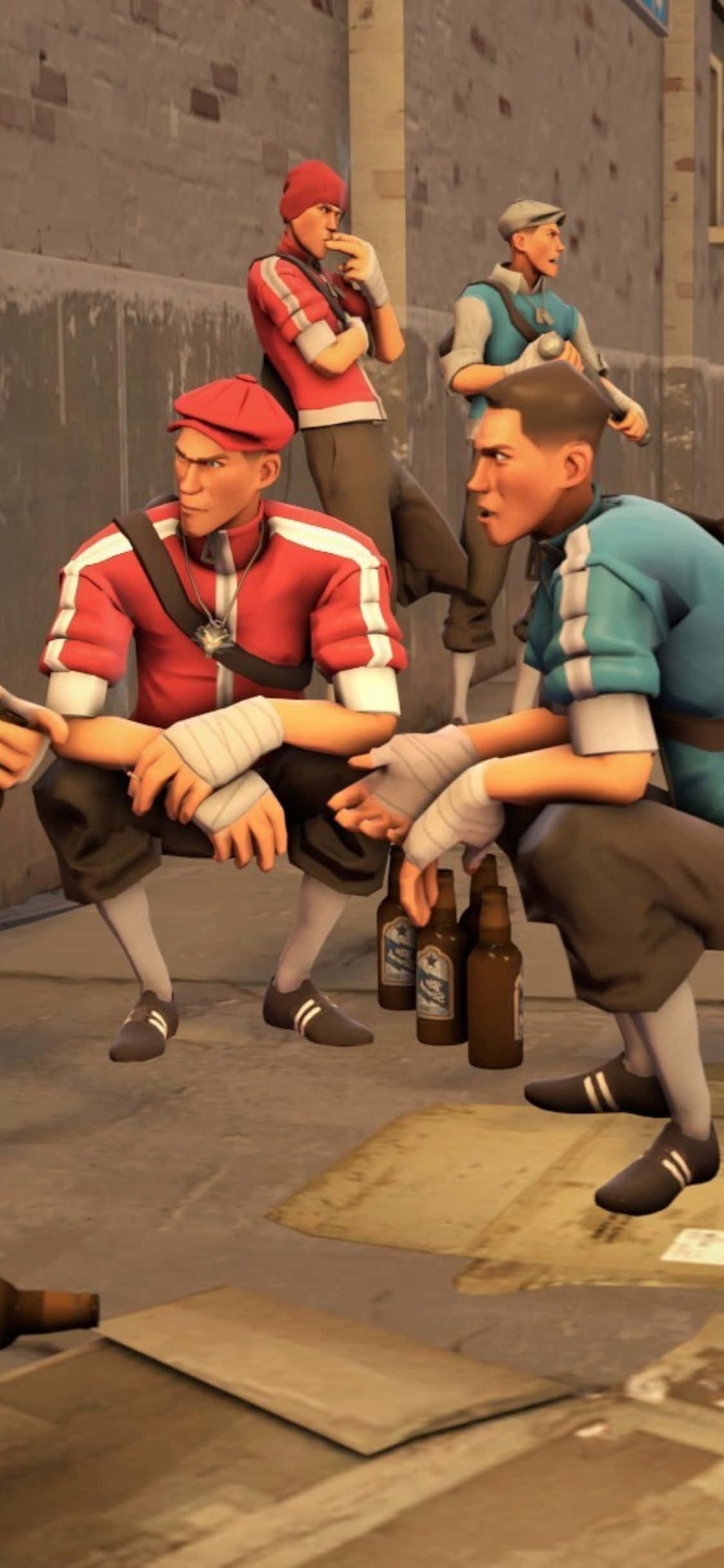 Sumisid sa Team Fortress 2 kasama ang ultimate gaming smartphone Wallpaper