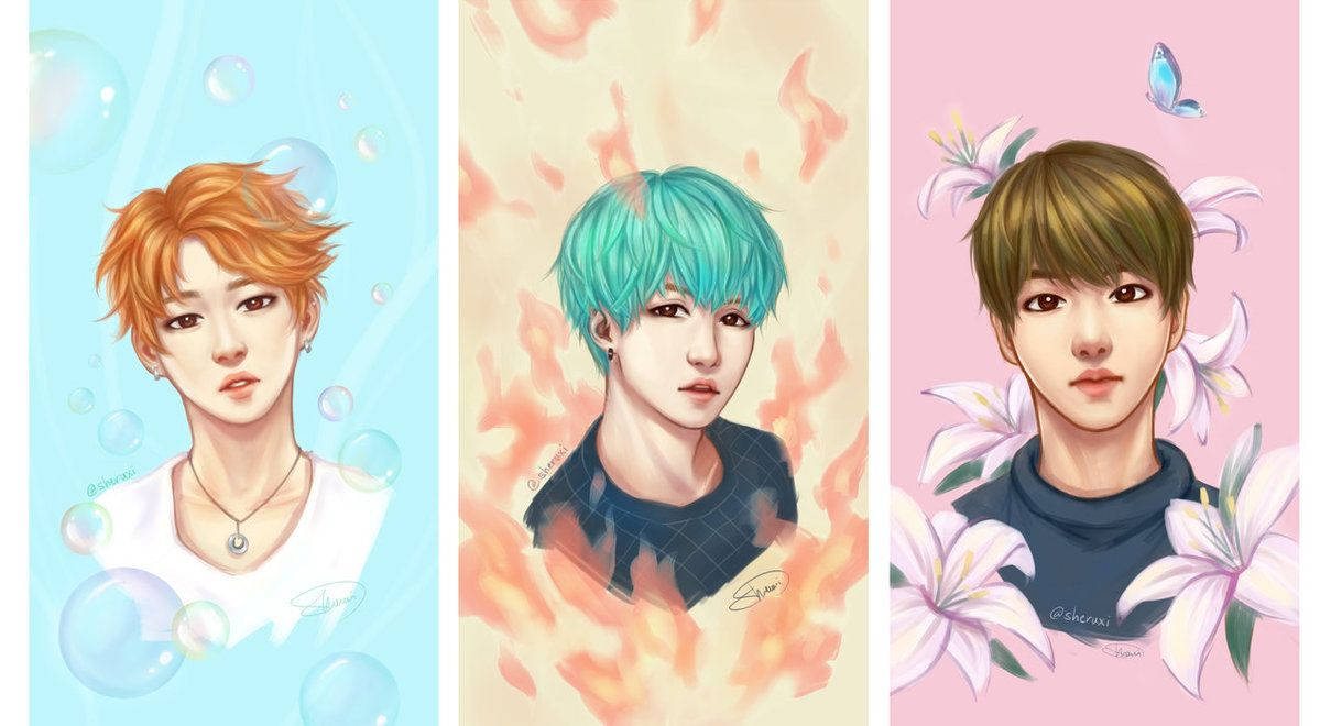 Sumisikat ang BTS kasama ang kanilang dedikadong tagahanga Wallpaper