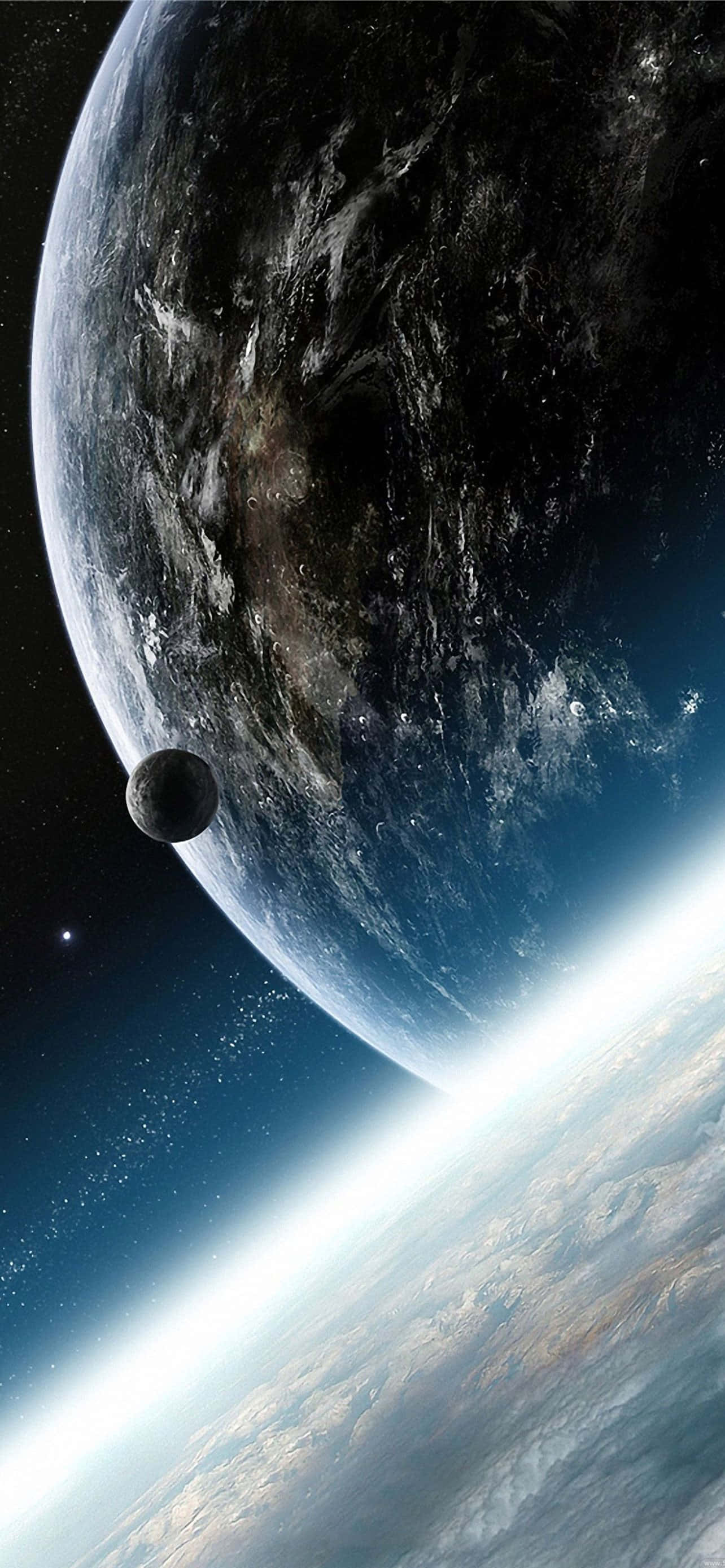 Sumuko sa ganda ng kalawakan gamit ang Space Zoom Wallpaper