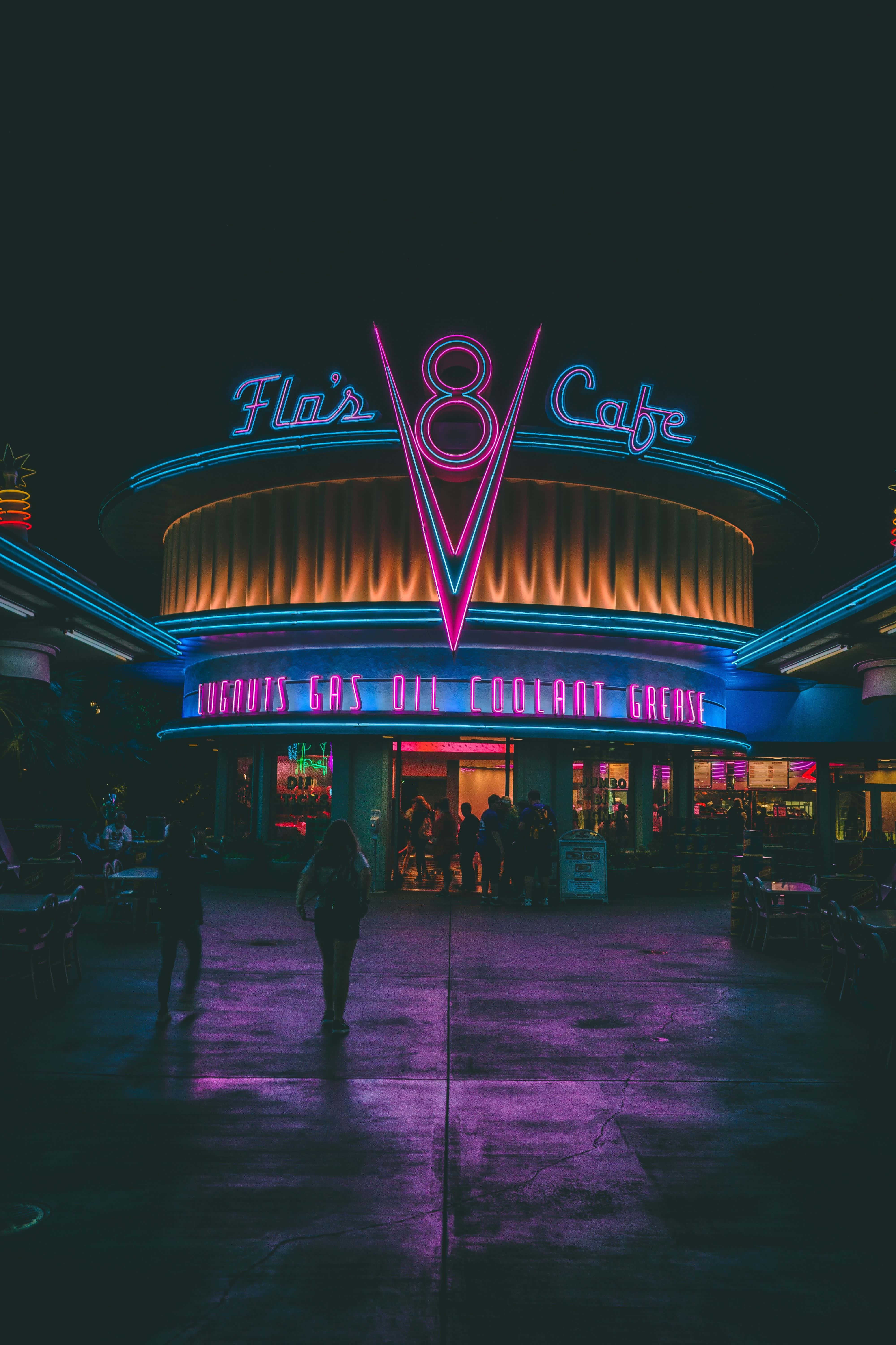 Sundan ang iyong mga pangarap at patuloy na abutin ang mga bituin - neon pink aesthetic Wallpaper