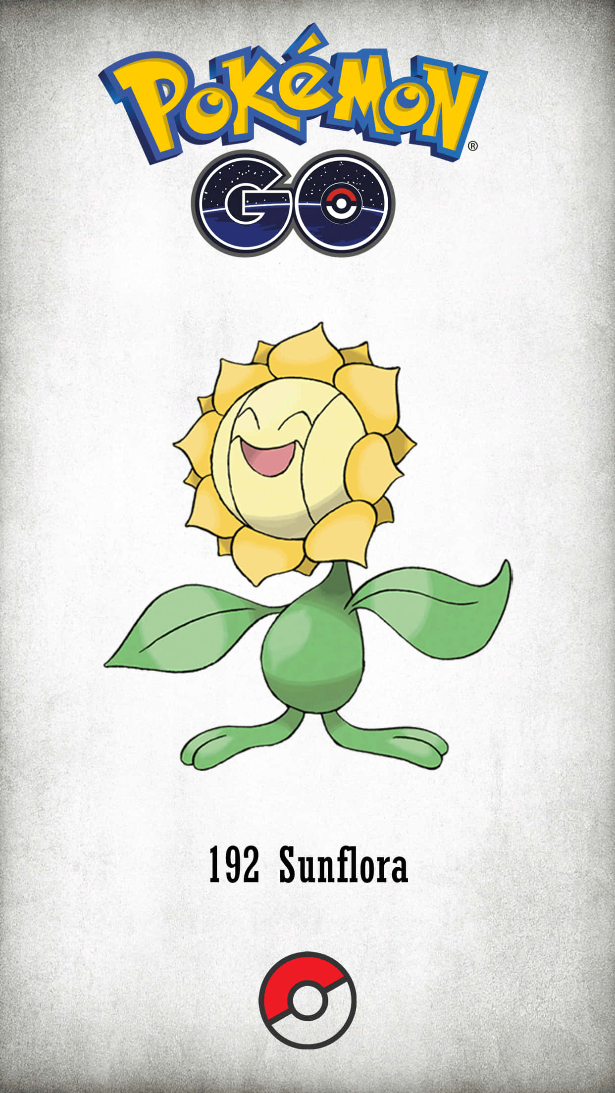 Sunflora sa Pokemon Go Wallpaper