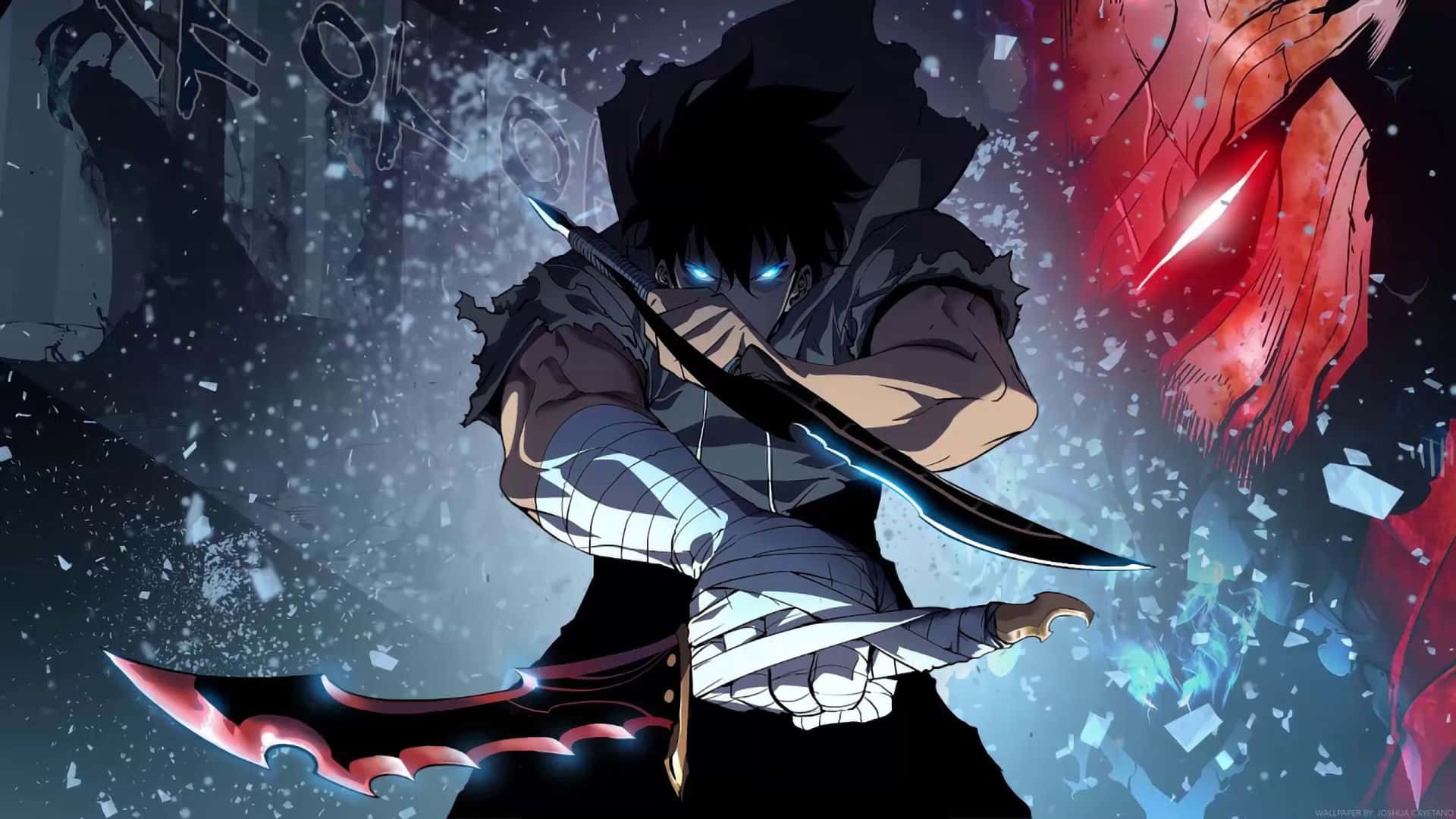 Sung Jin-Woo Anime 1920x1080 Wallpaper