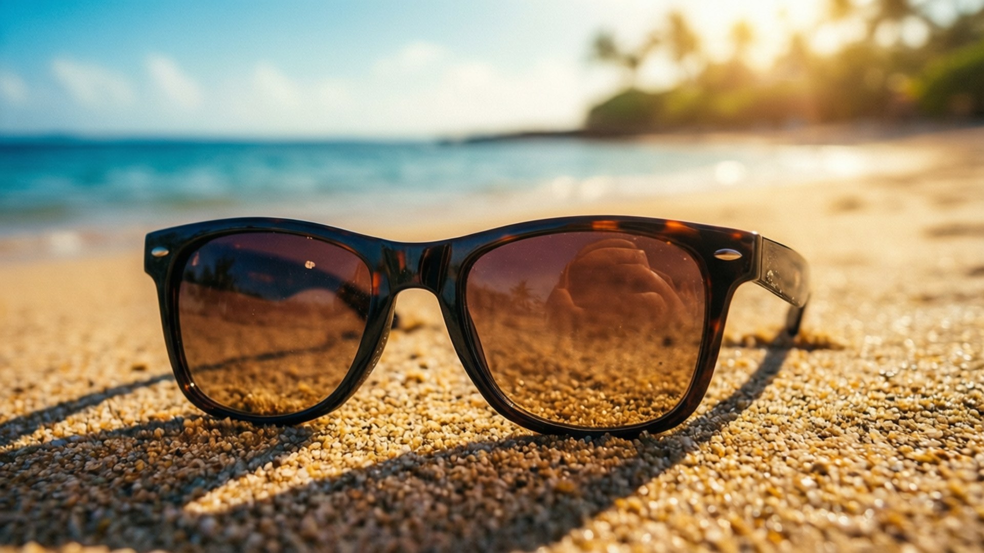 Sunglasses sa Buhangin Wallpaper