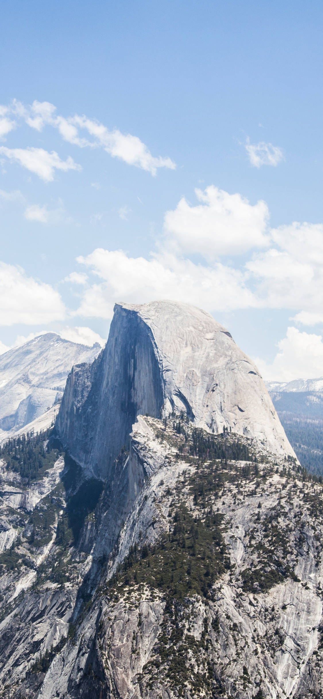 Sunny Day At Yosemite iPhone Wallpaper