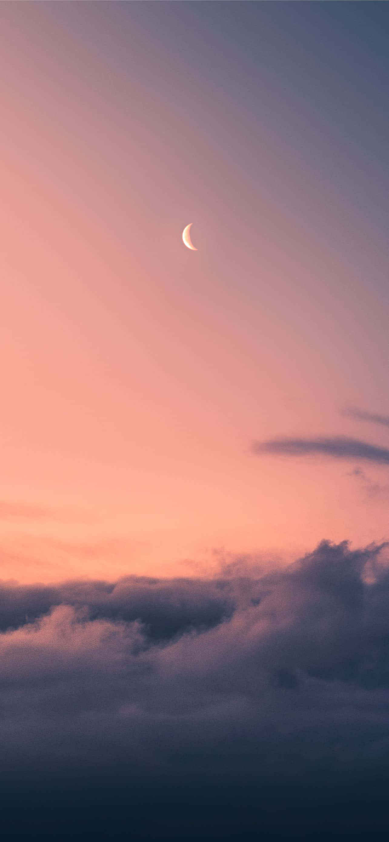 Sunset Cloud At Moon Wallpaper