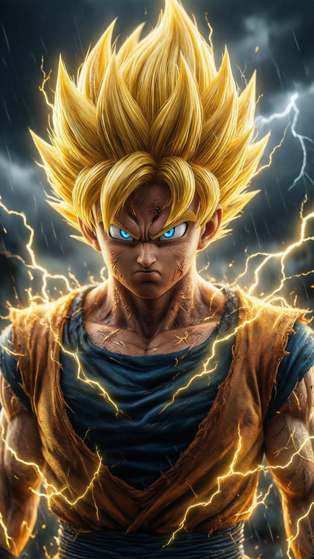 Super Saiyan na Pinakawalan Wallpaper