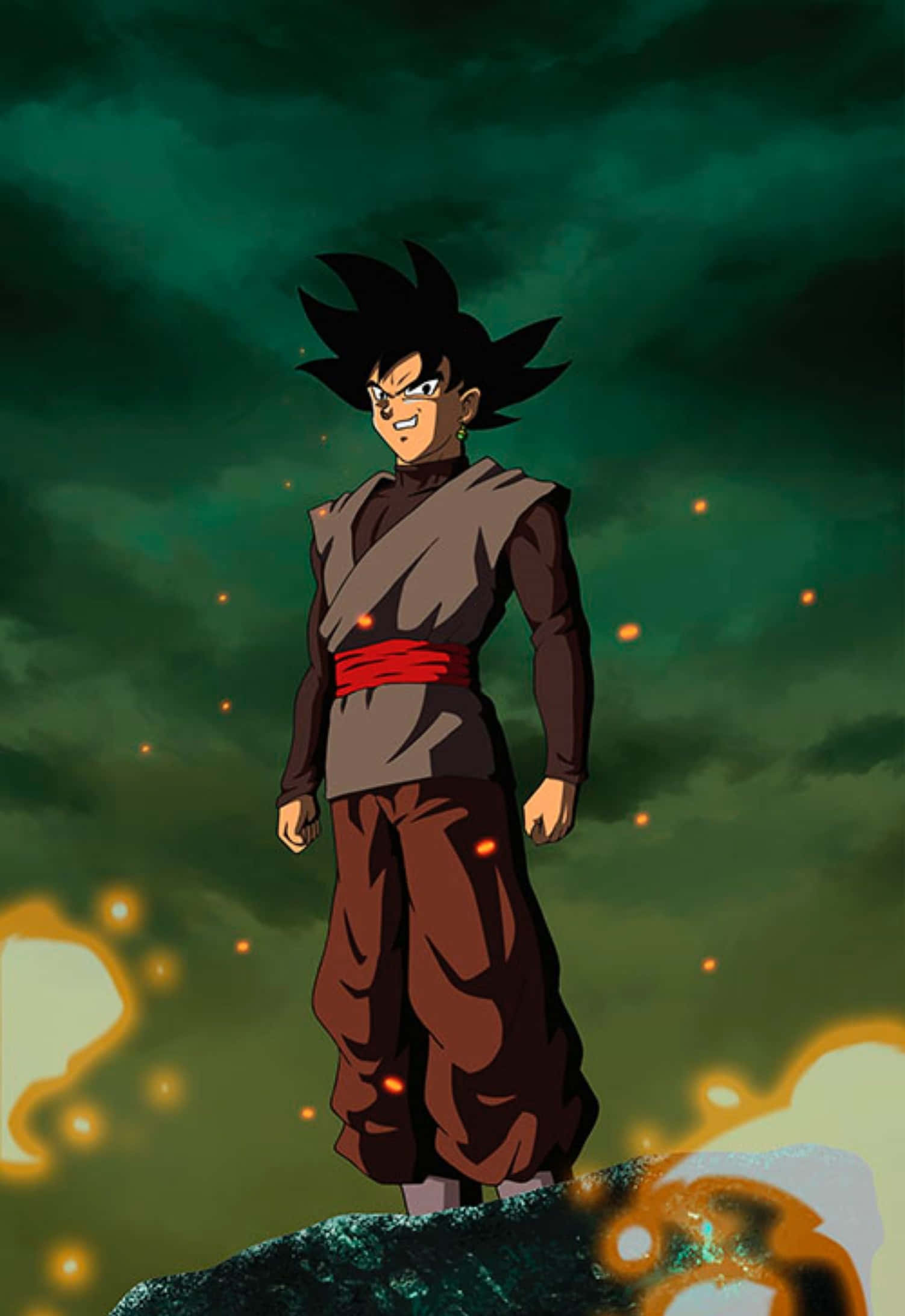Super Saiyan Rosé, ang alternatibong anyo ni Goku Black Wallpaper