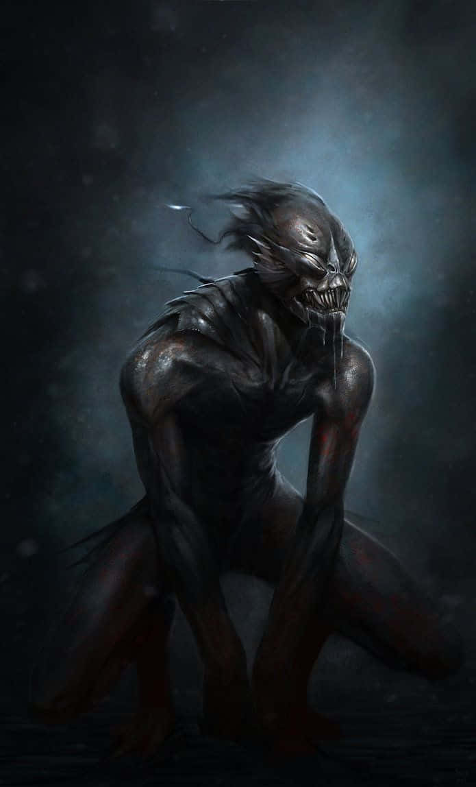 Supernatural Creature Chupacabra Alien Picture Wallpaper
