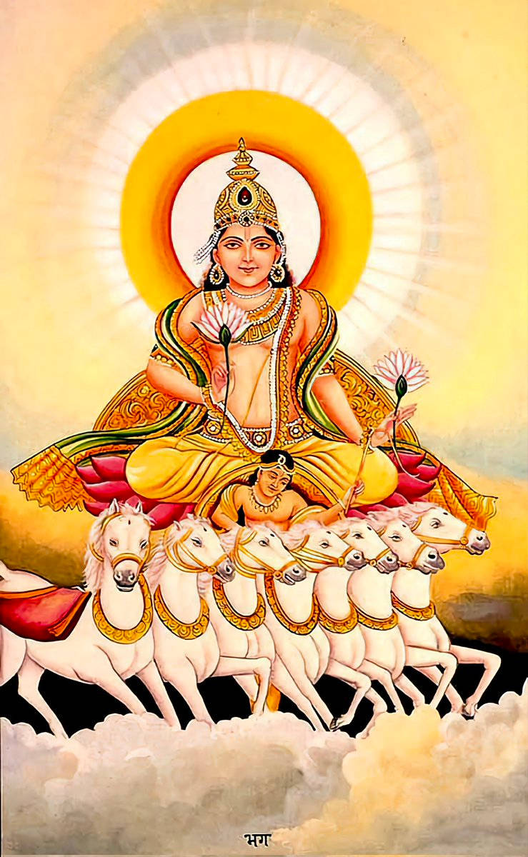 Surya Bhagwan Malaking Halo Wallpaper