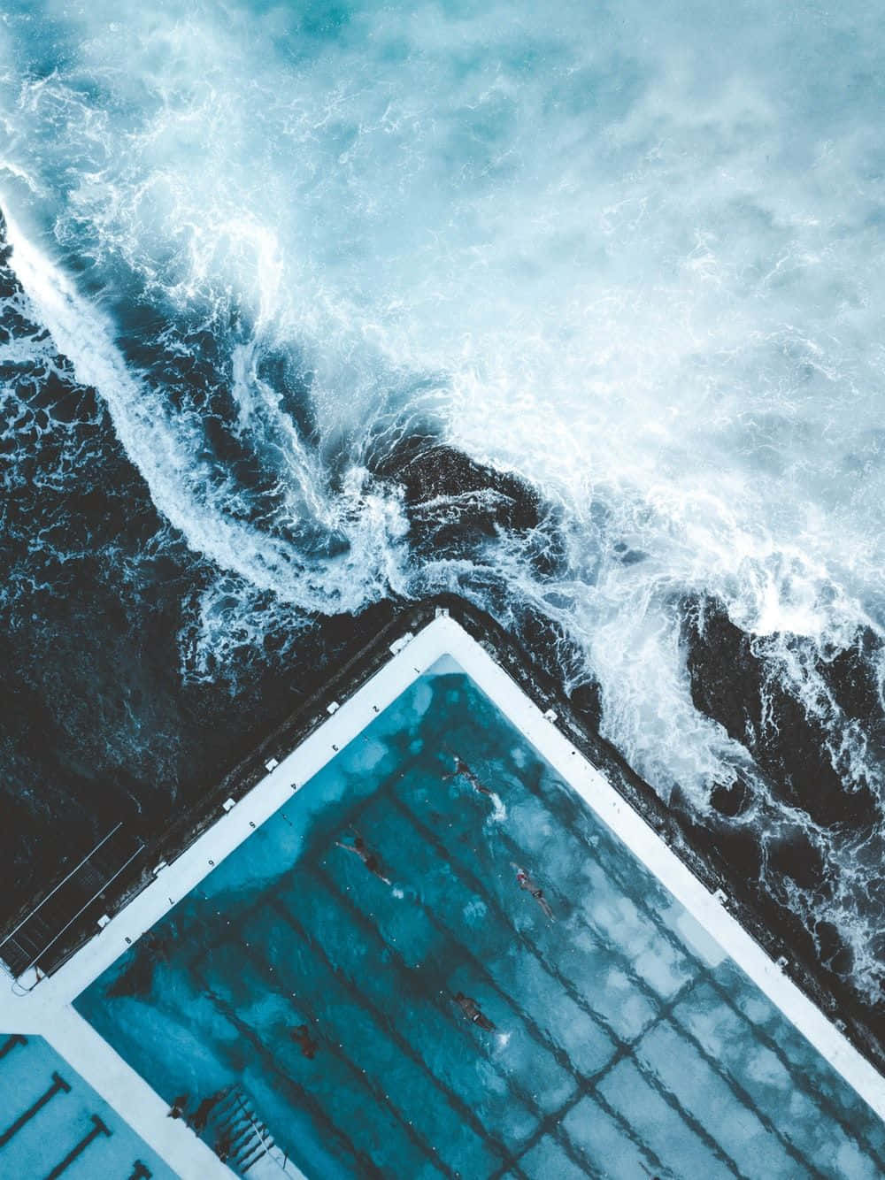 Swimming Pool iPhone 7 Plus Live Wallpaper